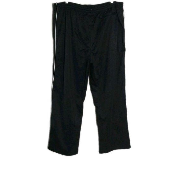 Tek Gear Mens XL Open Bottom Navy Blue Track Pant Relaxed Pockets Drawstring GUC - Picture 1 of 15